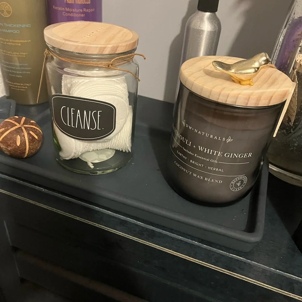Ceramic Blue Bathroom Set